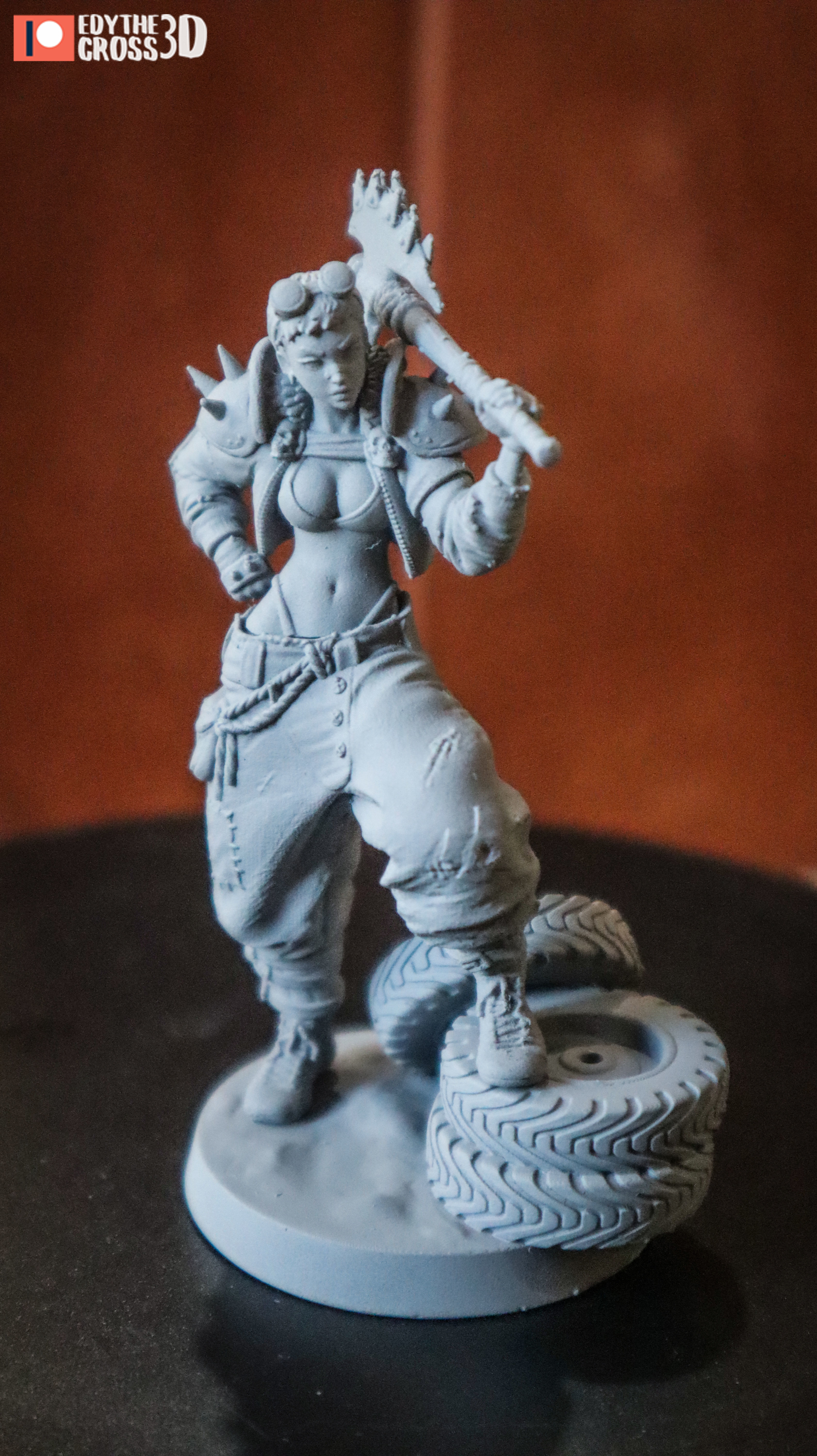 Tootsy Flower - Wasteland Psycho - Original 3D print model_2