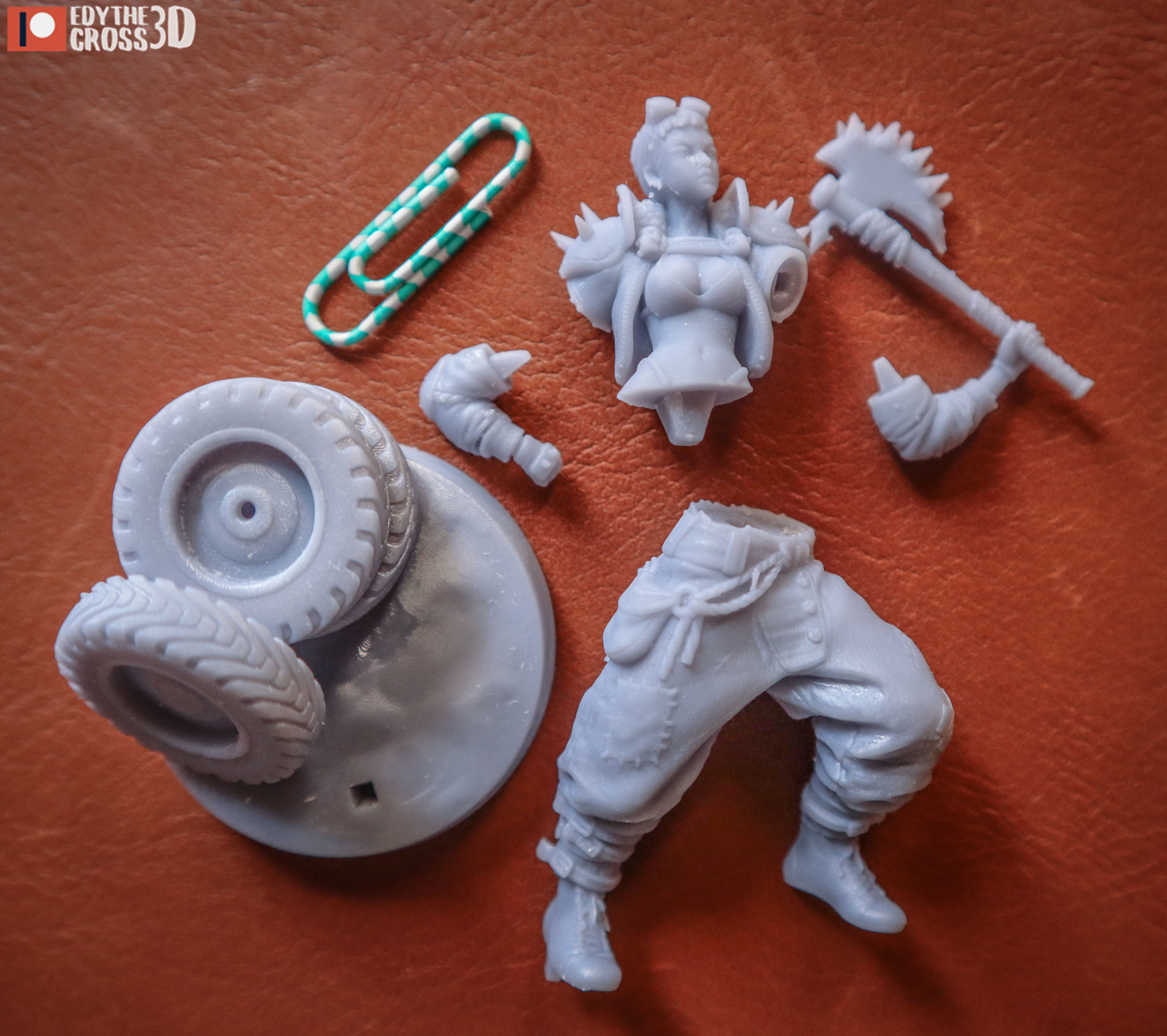 Tootsy Flower - Wasteland Psycho - Original 3D print model_1