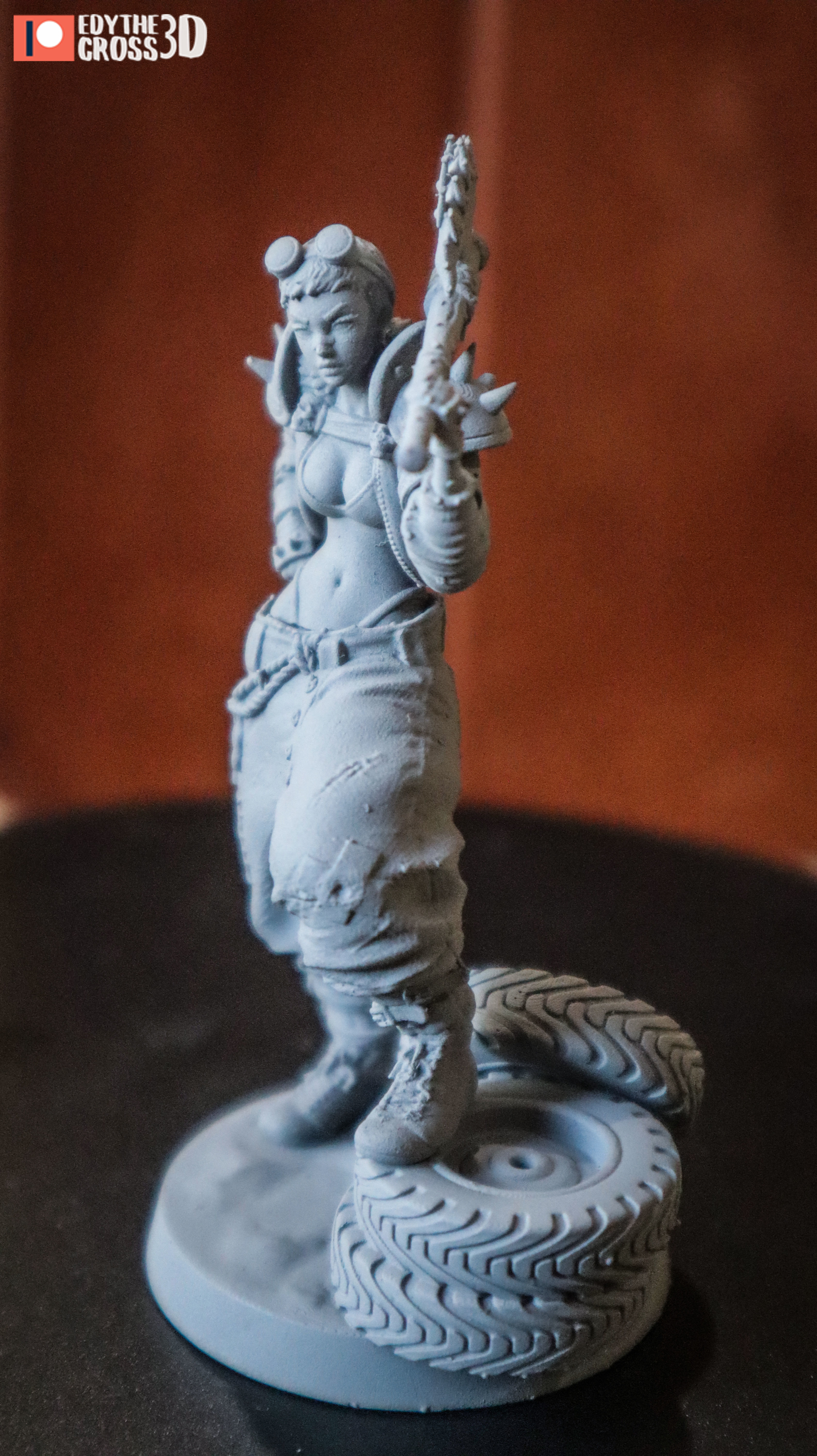 Tootsy Flower - Wasteland Psycho - Original 3D print model_3