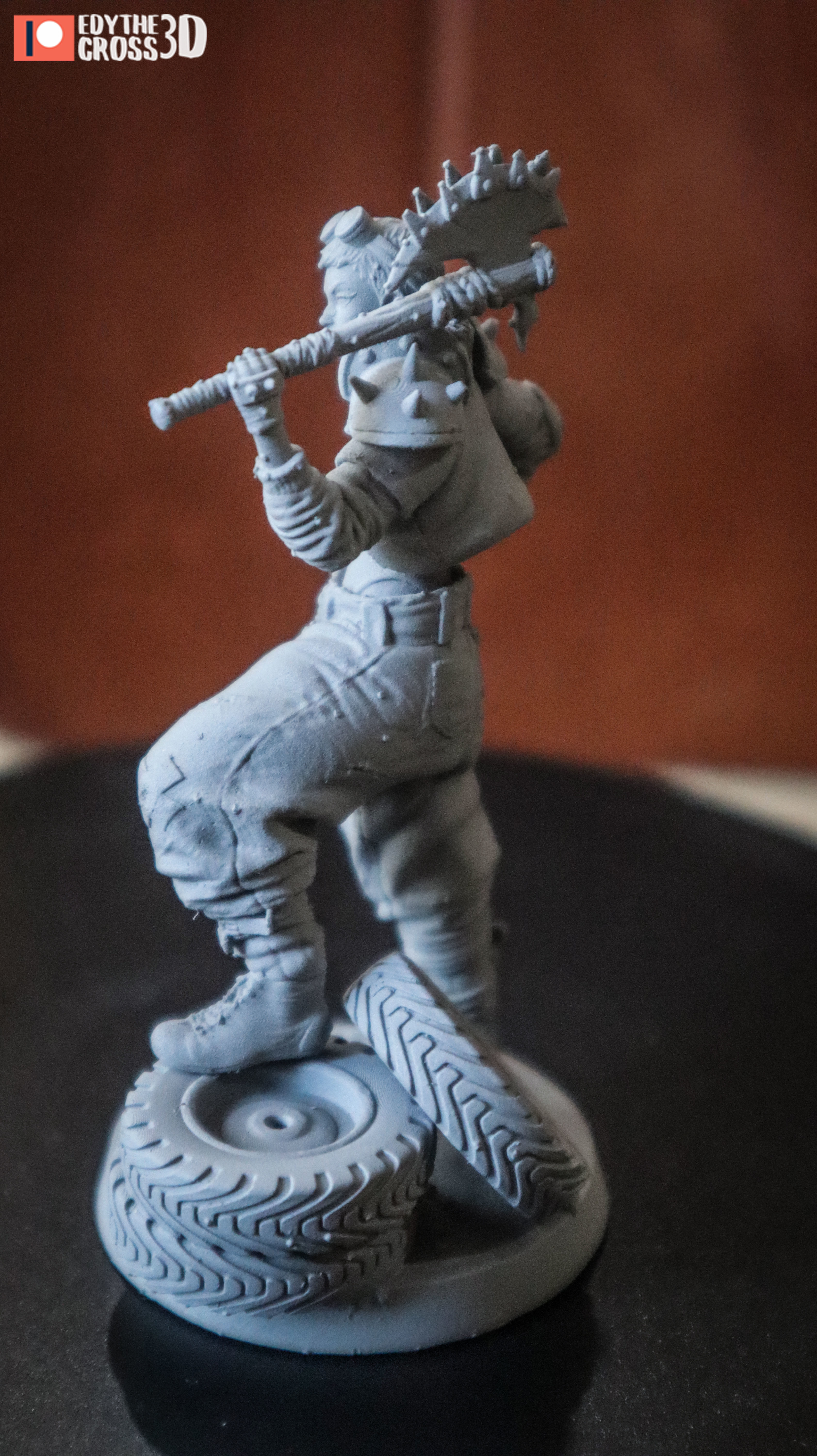 Tootsy Flower - Wasteland Psycho - Original 3D print model_4