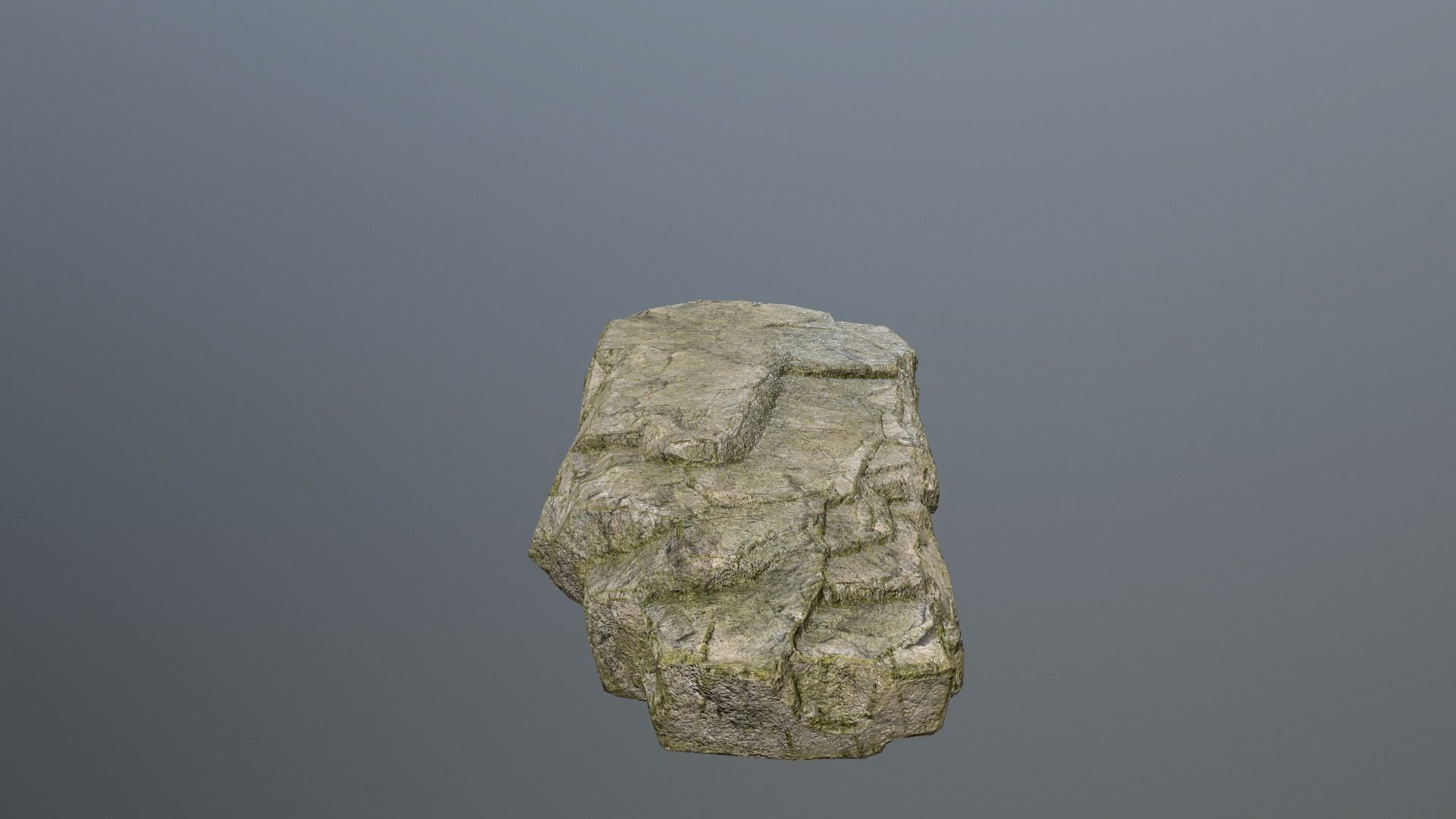 Rock Set Low-poly 3D model_20