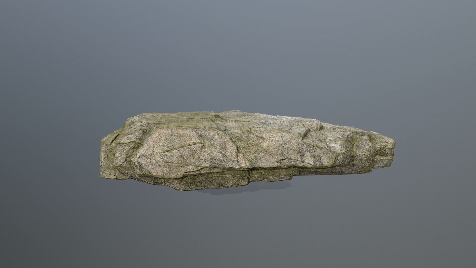 Rock Set Low-poly 3D model_21