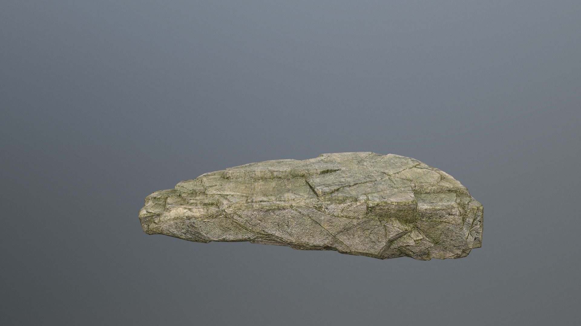 Rock Set Low-poly 3D model_19