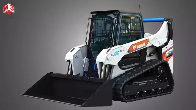 T7X All Electric Compact Track Loader - Bucket 3D model