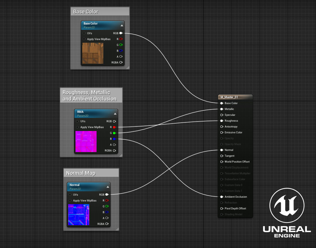 Western Wooden Boxes Low-poly 3D model_10