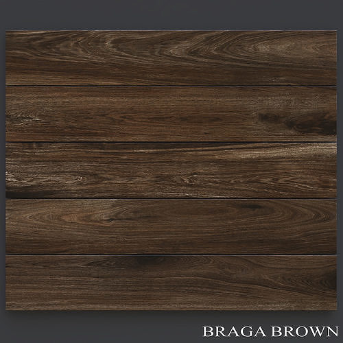 Fiore Braga Brown 3D model