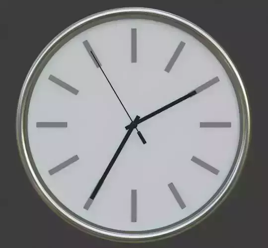 Wall Clock 3D model