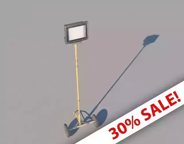 Portable Halogen Work Light