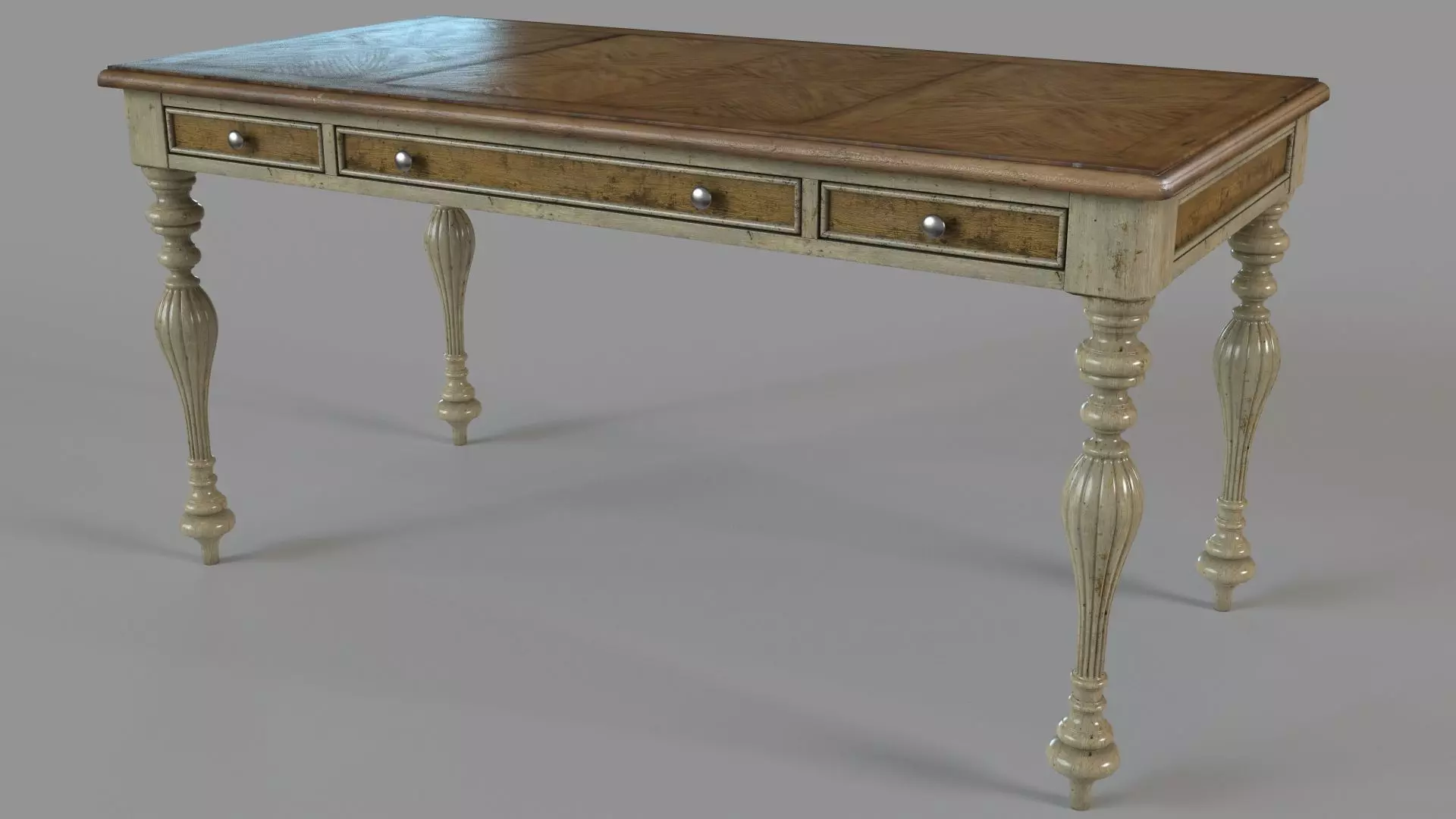 Sanctuary Writing Desk 3D model_0