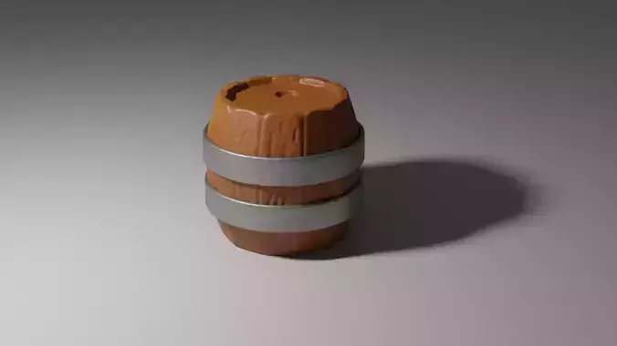 wooden blend 3D model