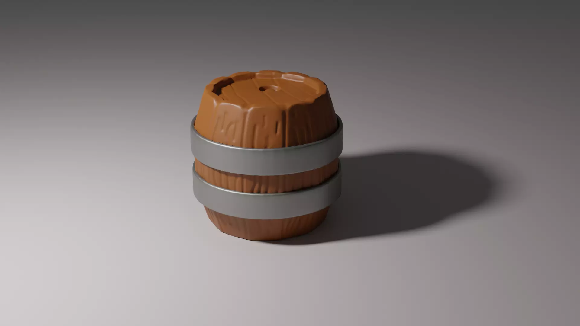 wooden blend 3D model 3D model_0