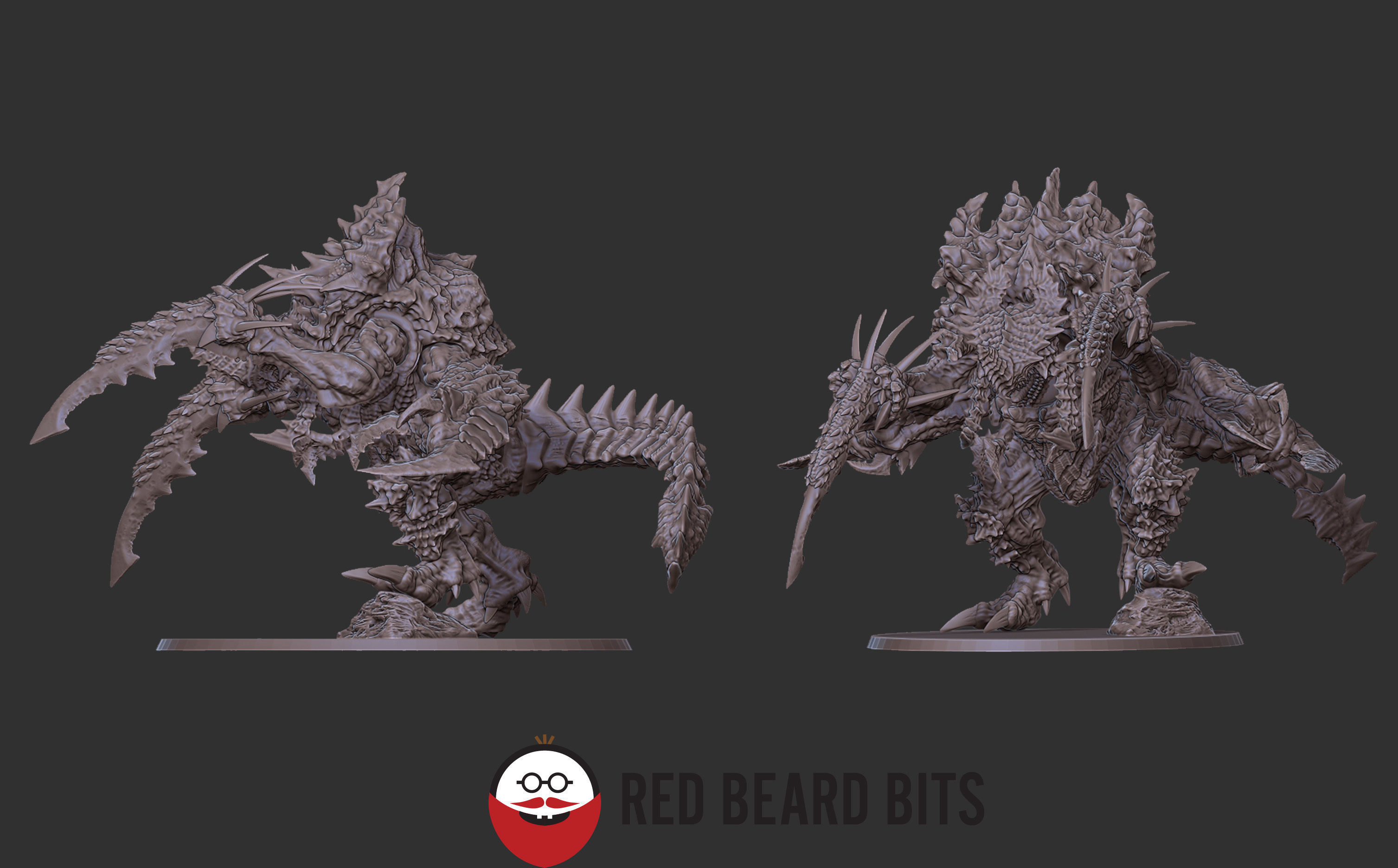 Xenoteras Destroyers 3D print model_5