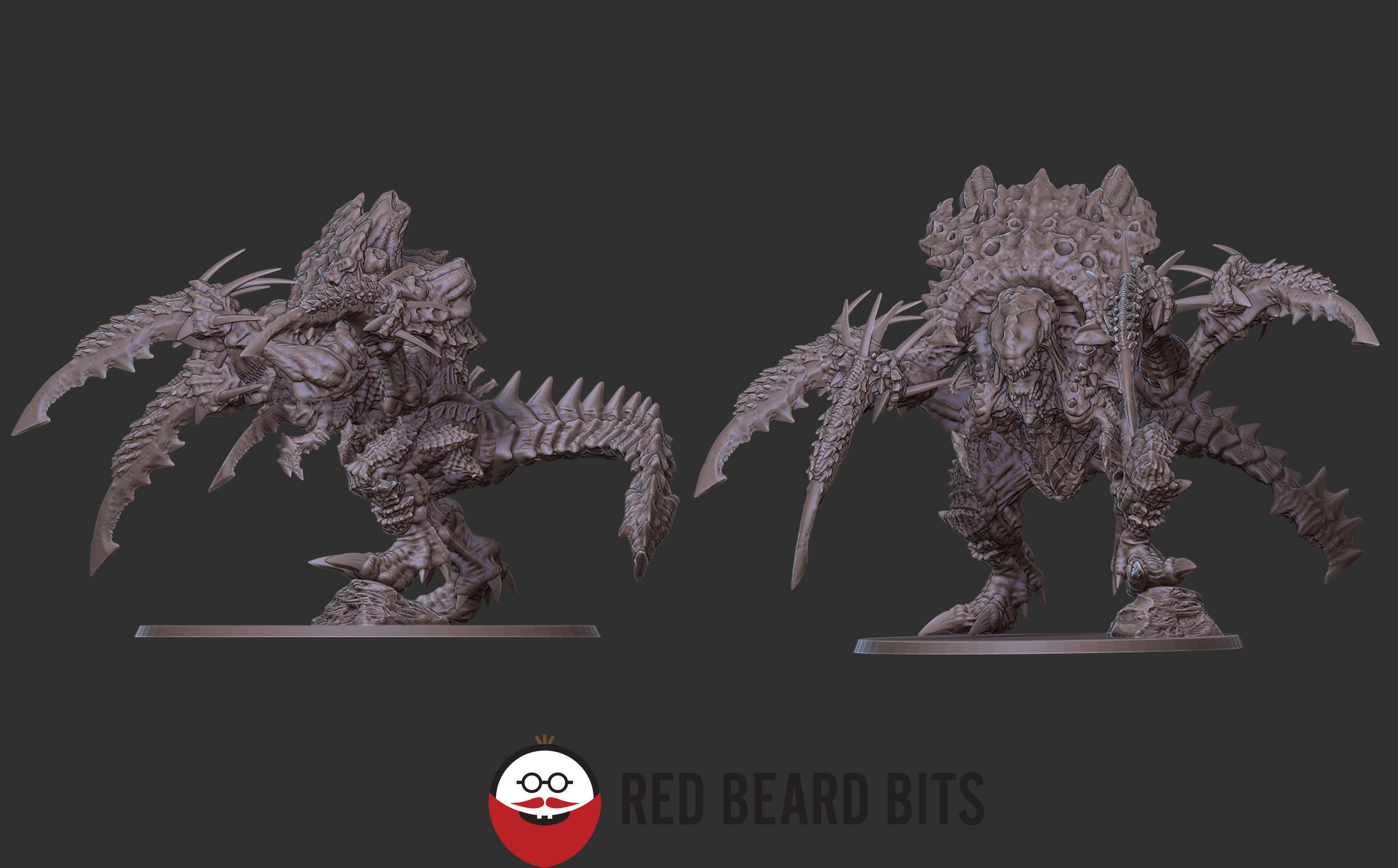 Xenoteras Destroyers 3D print model_7