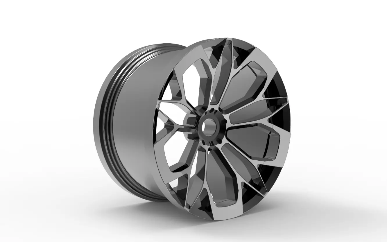 car rim design Free 3D print model