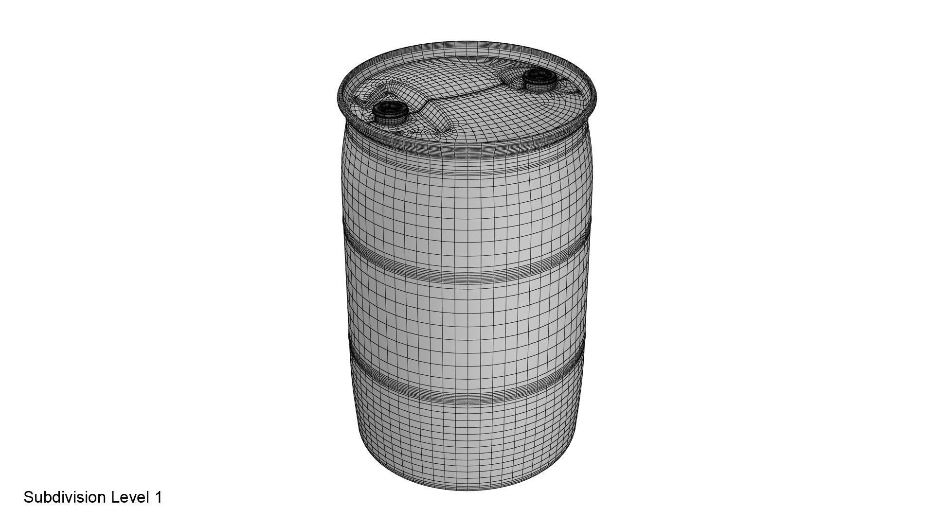 Industrial containers for liquid Collection 3D model_42