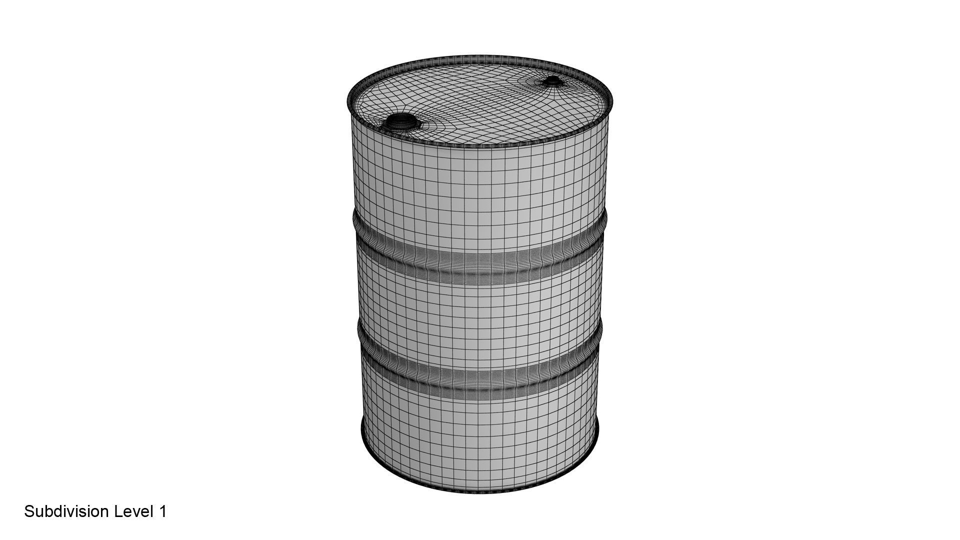 Industrial containers for liquid Collection 3D model_44