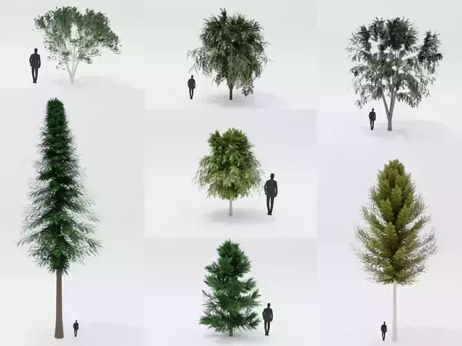 Trees multiple type pack 