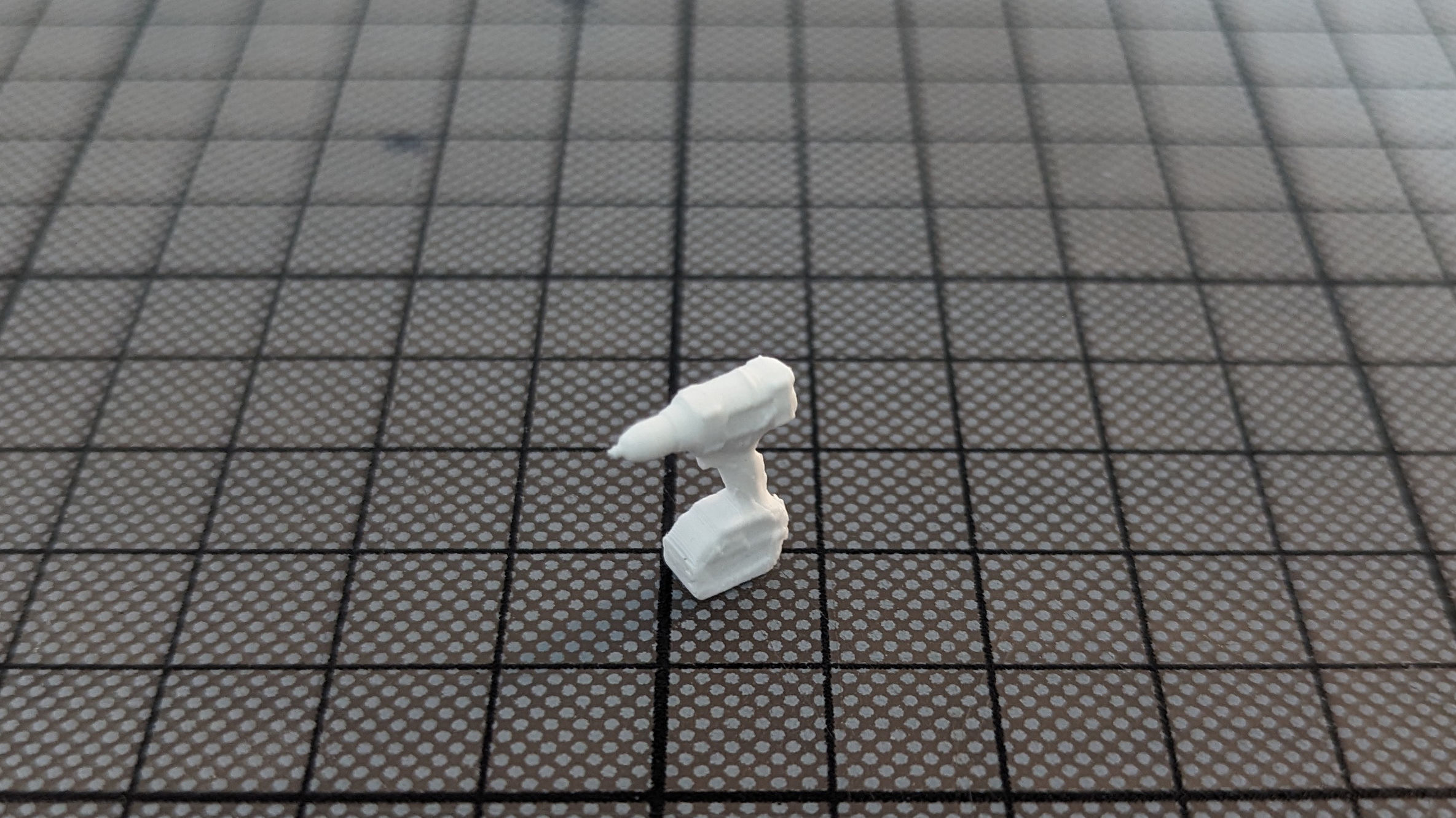 cordless screwdriver Low-poly 3D model_9