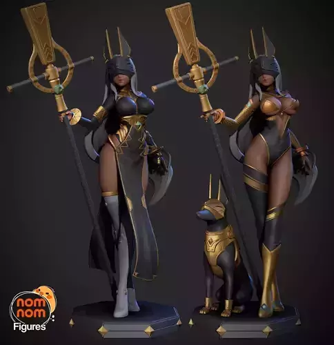 Anubis - Version 1 and 2 3D print model