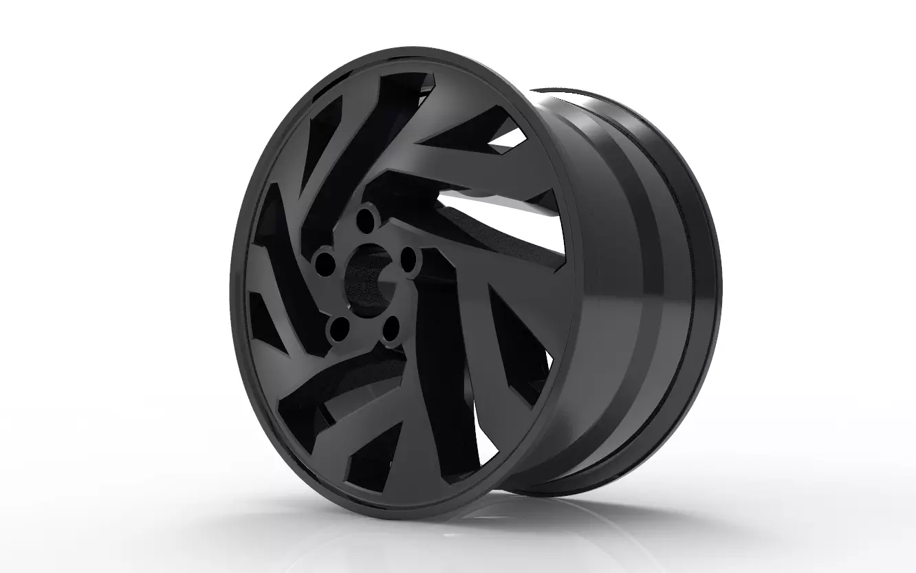 car rim design 3D print model