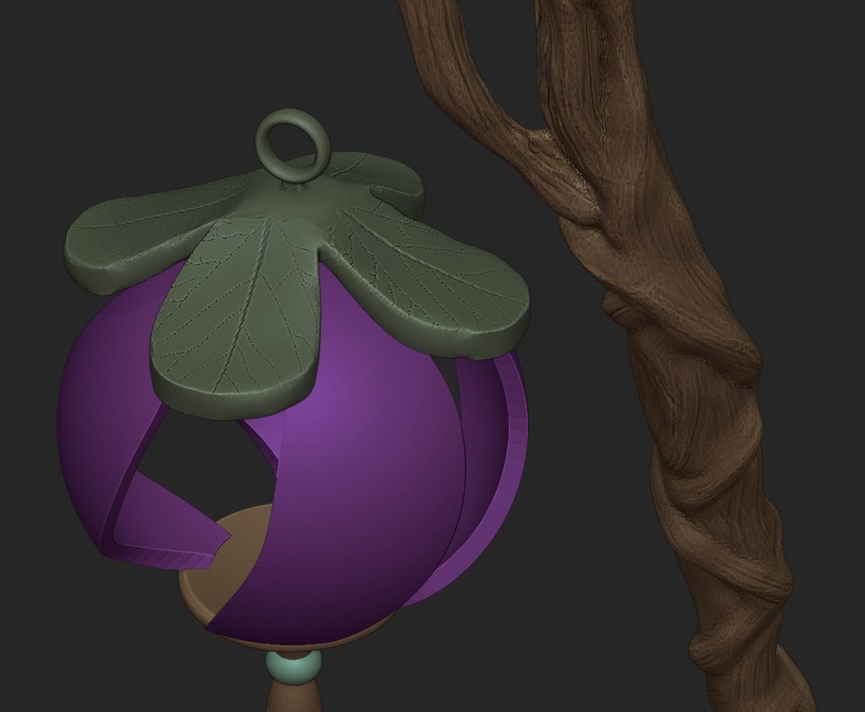 Lillia weapon - League of Legends 3D print model_3