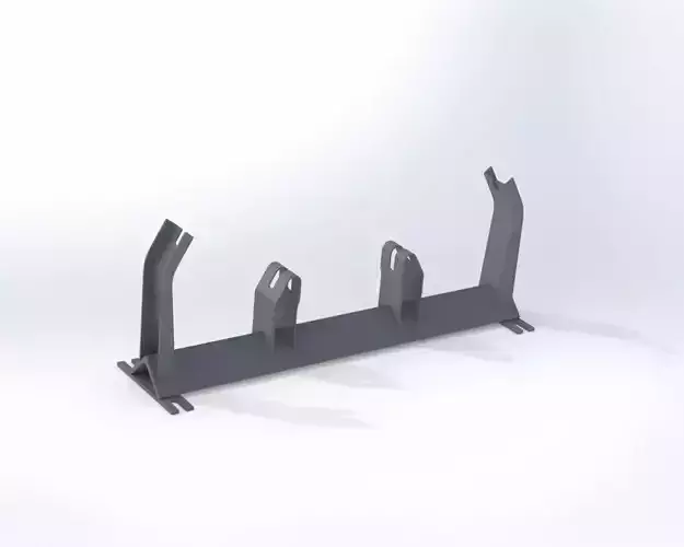 Idler support frame Free 3D model
