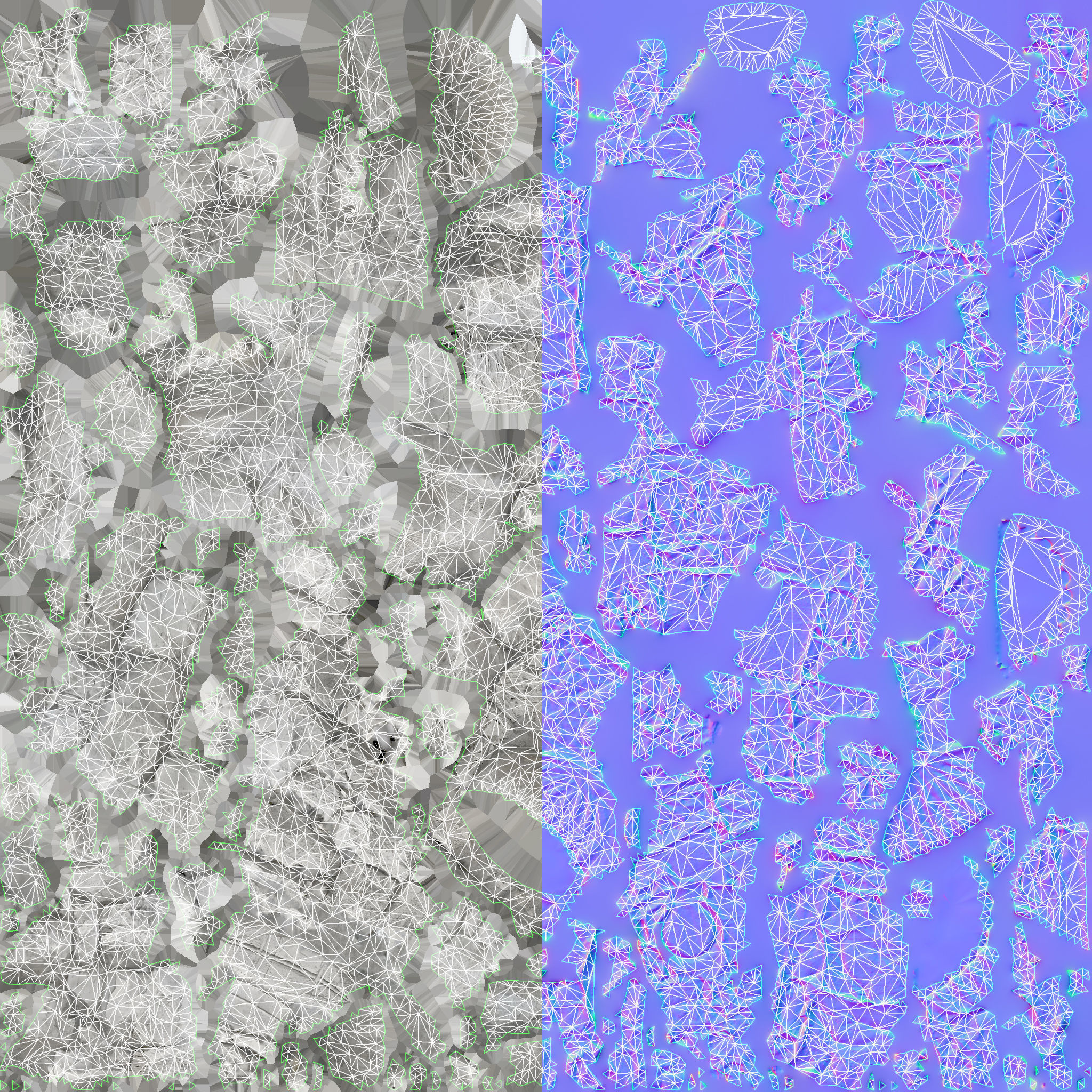  Fountain of the Four Continents Low-poly 3D model_22