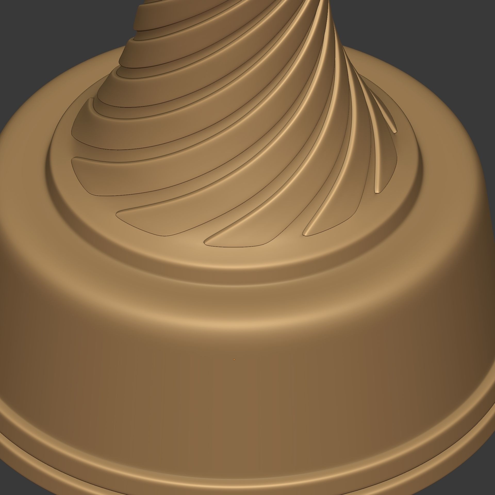 Soccer Trophy - Ready for 3D Printing 3D print model_13