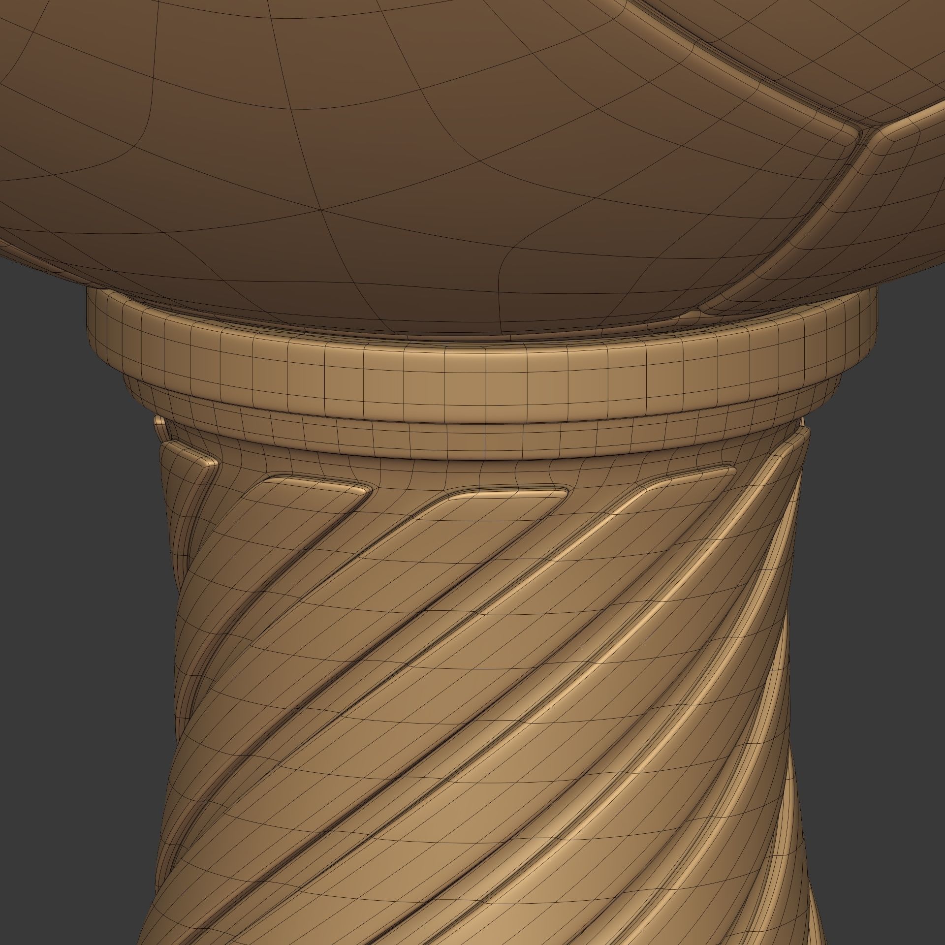 Soccer Trophy - Ready for 3D Printing 3D print model_12
