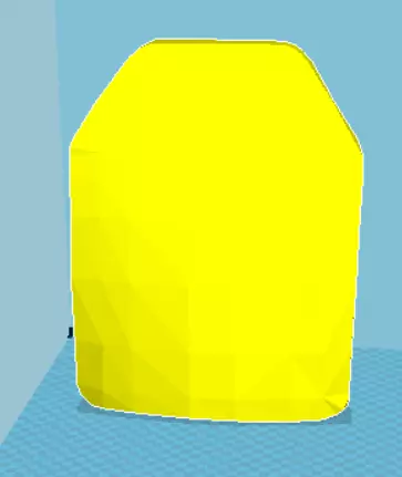 Armor Plate Free 3D print model