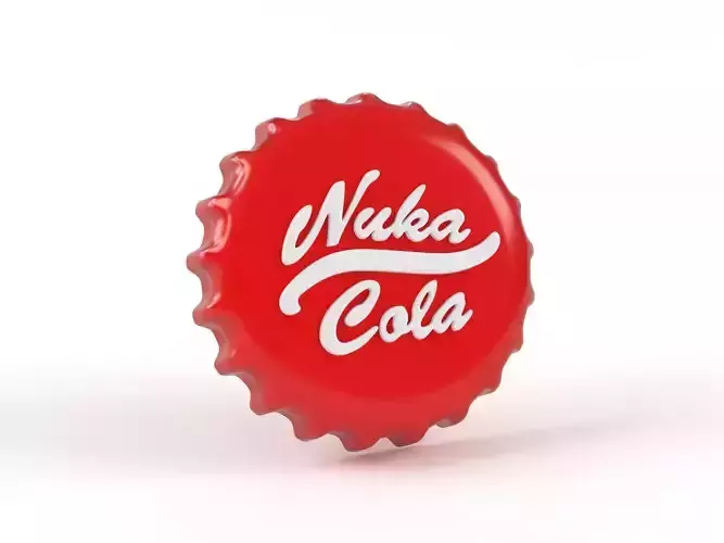 Cap of Nuka Cola 3D print model