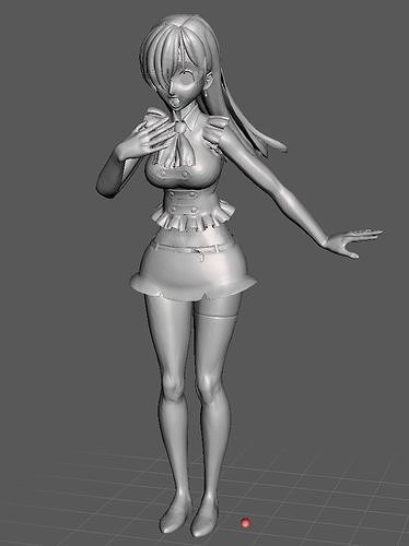 Elizabeth Nanatsu no Taizai 3D Model 3D print model