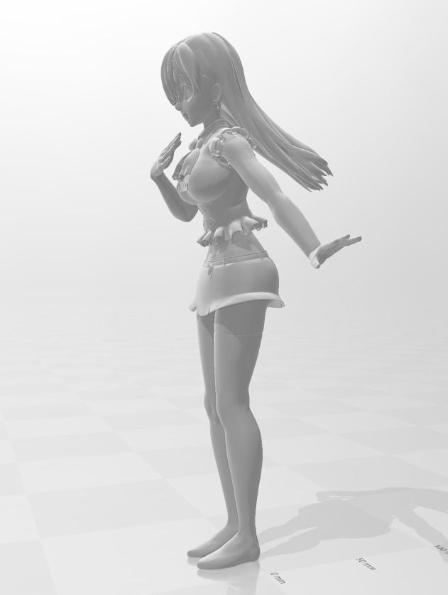 Elizabeth Nanatsu no Taizai 3D Model 3D print model_2