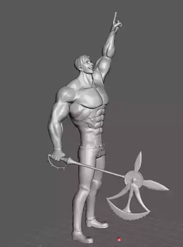 Escanor Nanatsu no Taizai 3D Model