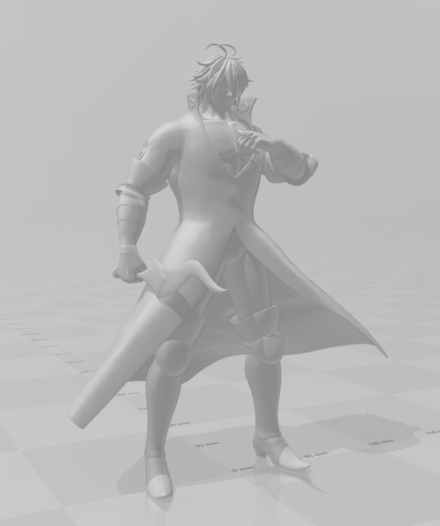 Estarossa Nanatsu no Taizai 3D Model 3D print model_1