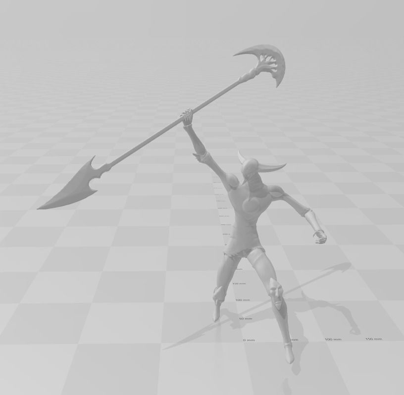 Galand Nanatsu no Taizai 3D Model 3D print model_2