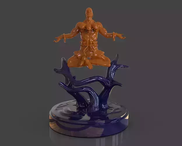 Dhalsim Yoga Power Sculpture
