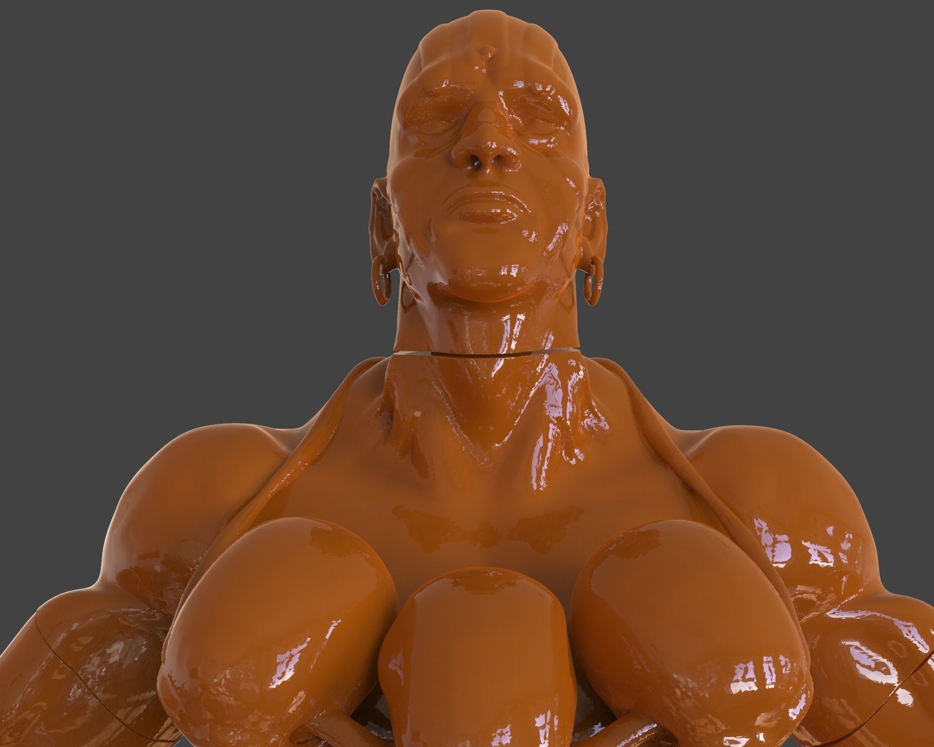 Dhalsim Yoga Power Sculpture 3D print model_24
