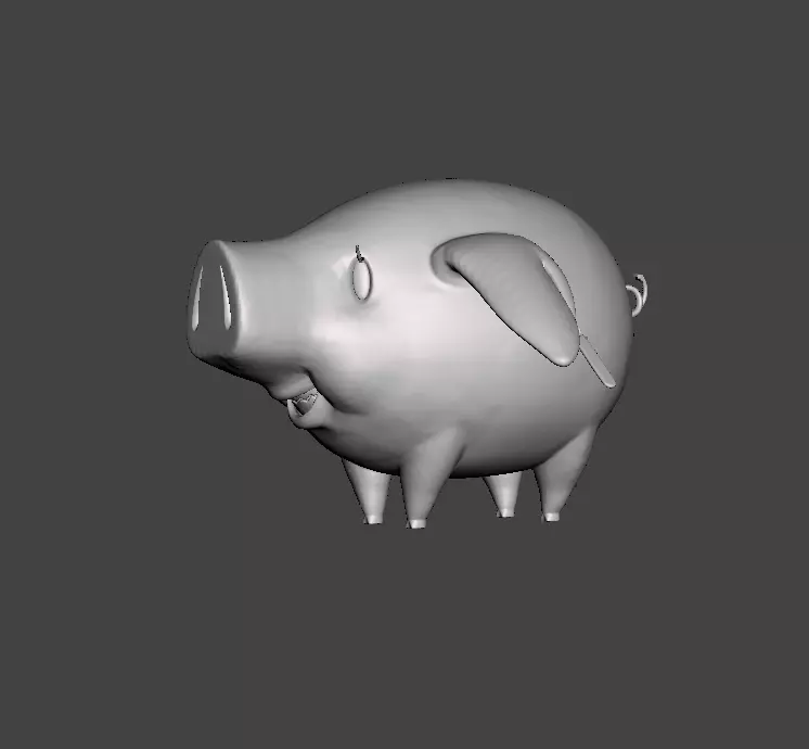 Hawk Nanatsu no Taizai 3D Model 3D print model_0