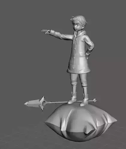 King Nanatsu no Taizai 3D Model