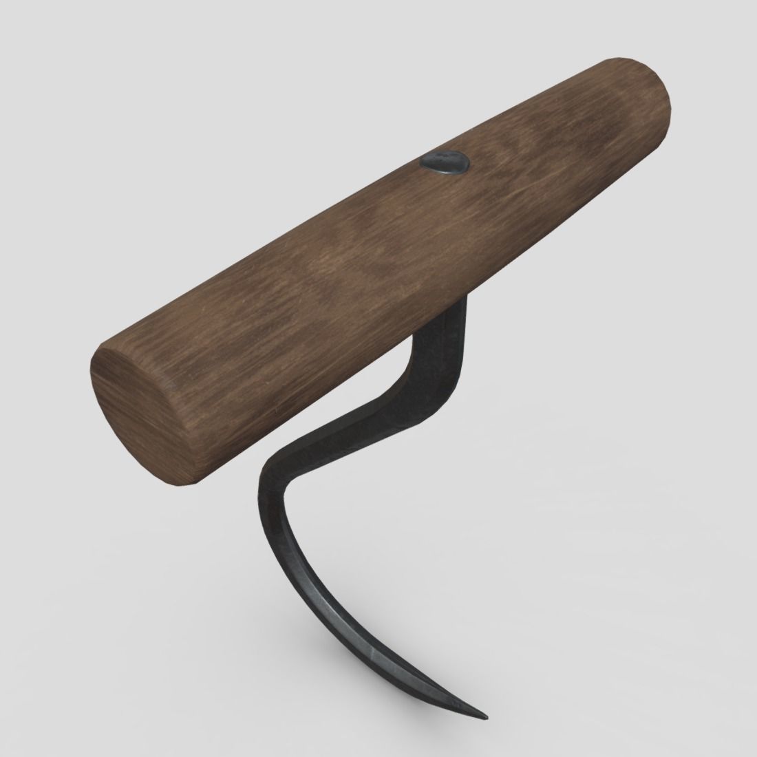 Meat Hook 4 Low-poly 3D model_5