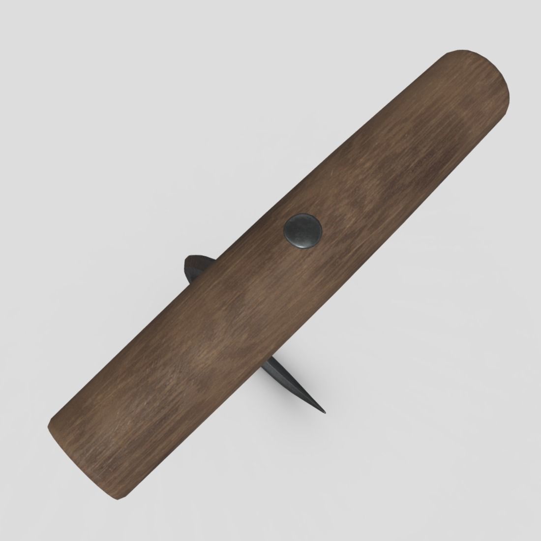 Meat Hook 4 Low-poly 3D model_7