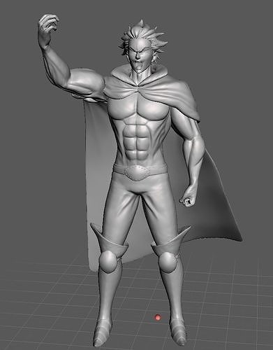 Monspeet Nanatsu no Taizai 3D Model 3D print model