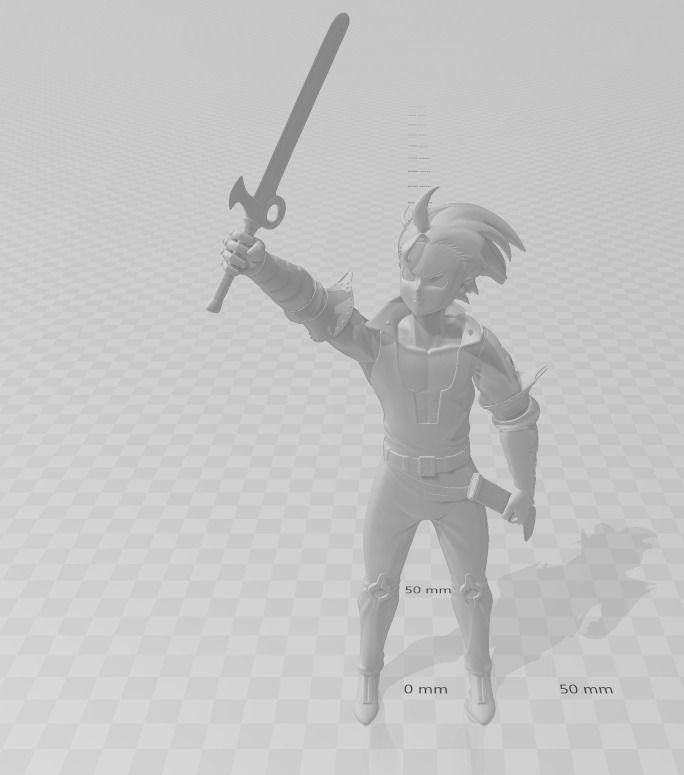 Zeldris Nanatsu no taizai 3D Model 3D print model_1