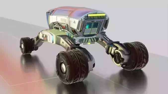 Sci-fi rover