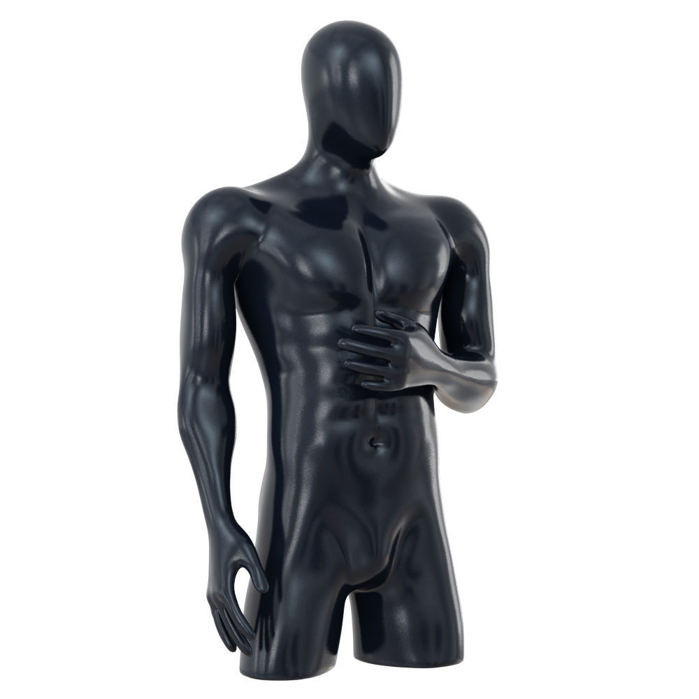 Abstract Male Mannequin 143 3D model_1