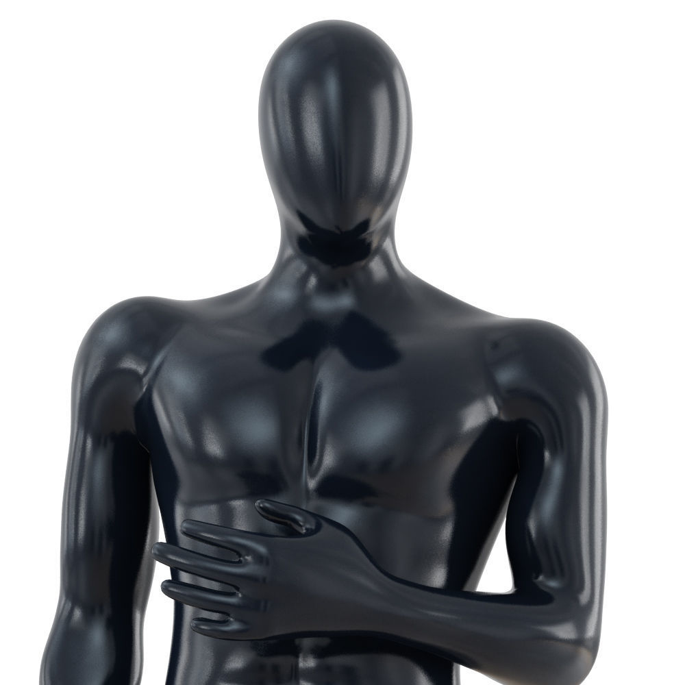 Abstract Male Mannequin 143 3D model_5