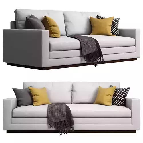 Wesley Hall - Dapper Sofa 3D model