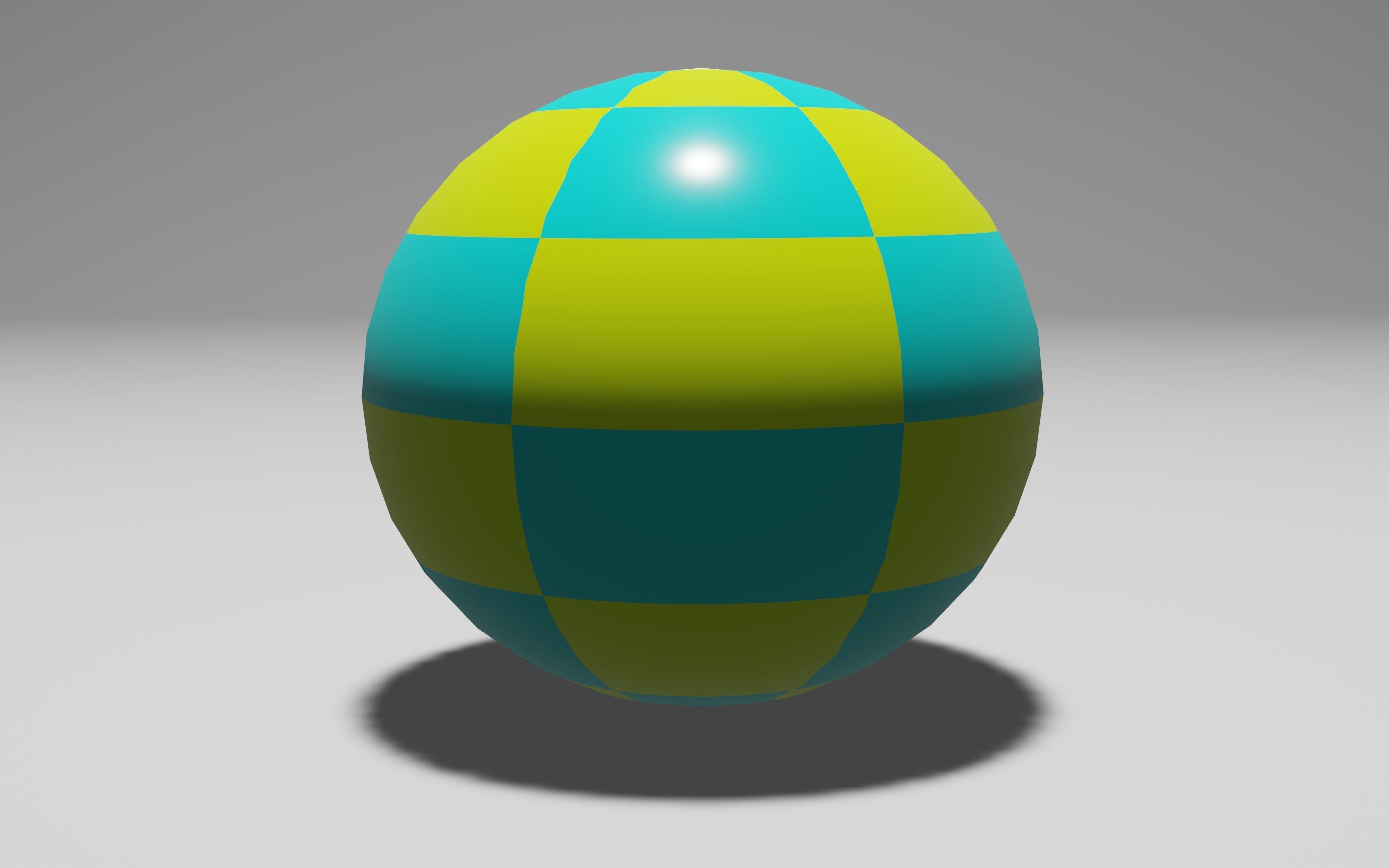 2 color ball model 3D print model_5