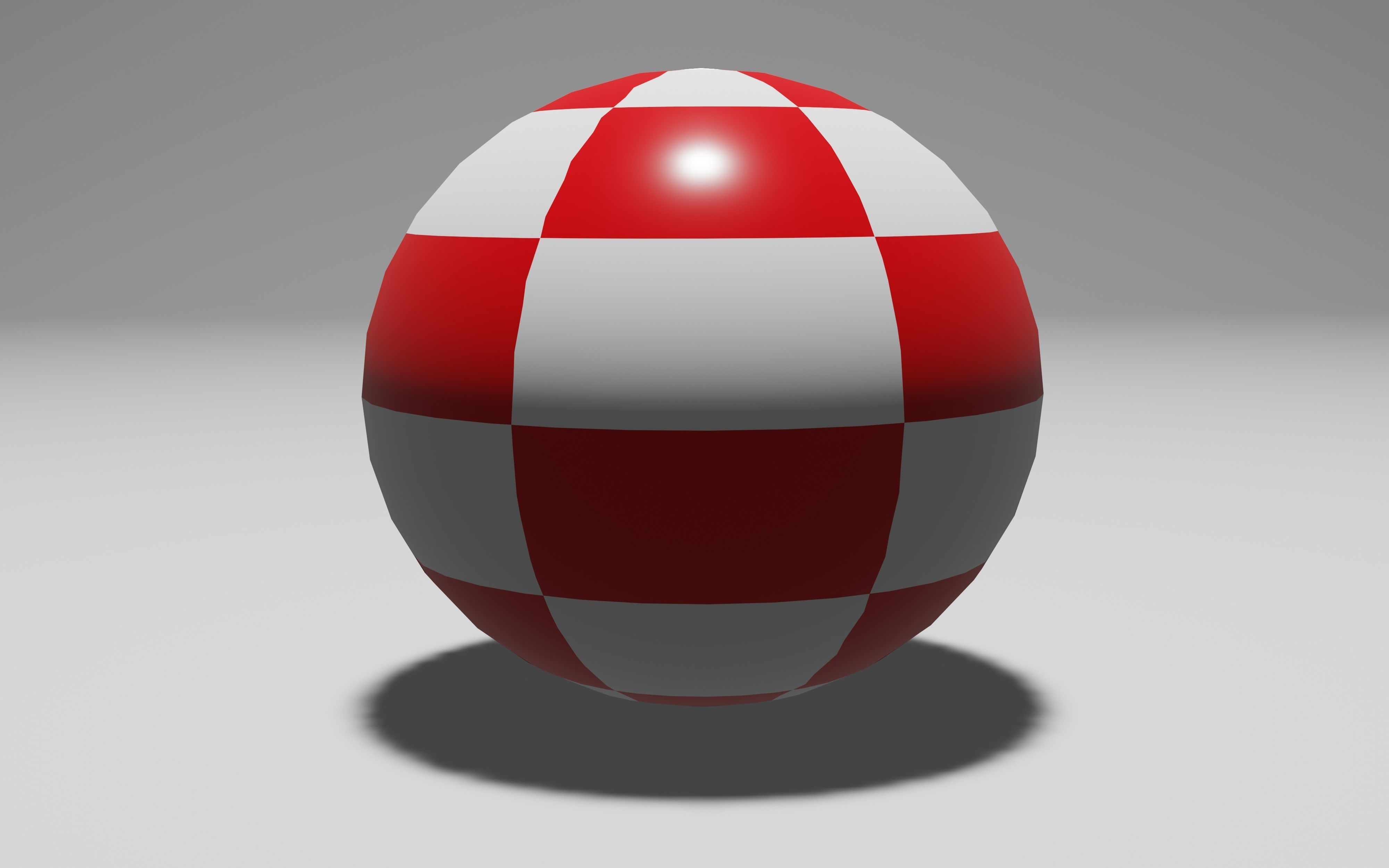 2 color ball model 3D print model_1